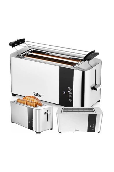 Zln6234 Dijital Ekmek Kızartma Makinesi | Yeniden Isıtma Ve Buz Çözme | 1400w - Resim 5