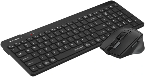 A4 TECH FG2400 Q 2.4 GHZ AİR2 SİYAH KLAVYE+MOUSE - Resim 4