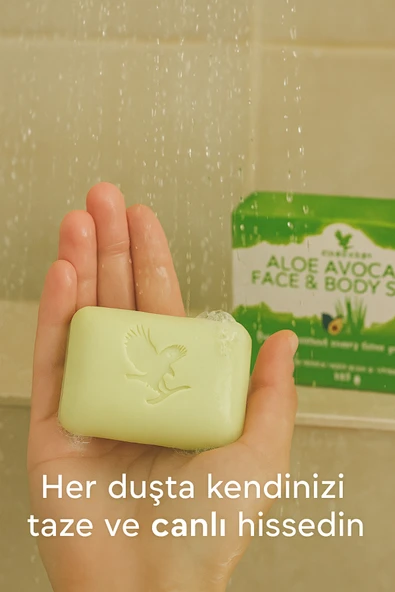 Forever Living Forever Aloe Avocado Yüz ve Vücut Sabunu – Doğal Ferahlık ve Nem Dengesi - Resim 2