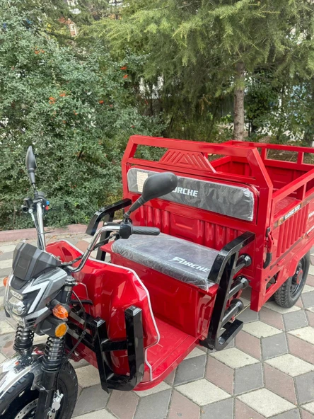 FORCHE - KARGO 3000 - 3 TEKERLİ ELEKTRİKLİ TRİCYCLE - 2025 MODEL - Resim 5