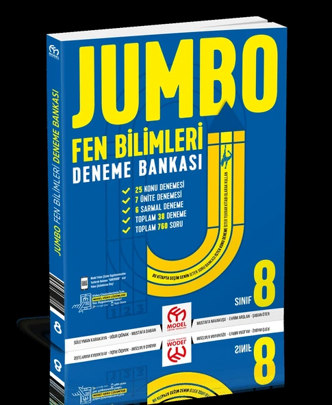 MODEL EĞİTİM YAYINLARI 8.SINIF LGS FEN BİLİMLERİ DENEME BANKASI ürün görseli 1