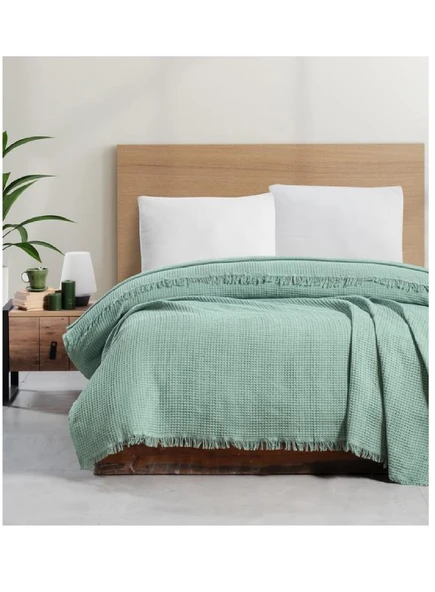 Schafer Home Waffle Pike 200x220 Cm-Yeşil ürün görseli 1