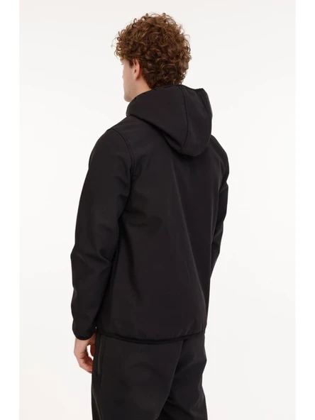 LUMBERJACK BSC SOFTSHELL 4PR SİYAH SU İTİCİ OUTDOOR SPOR MONT - Resim 4