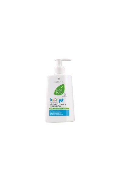 LR Aloe Via Aloe Vera Baby Hassas Yıkama Losyonu ve Şampuanı ürün görseli