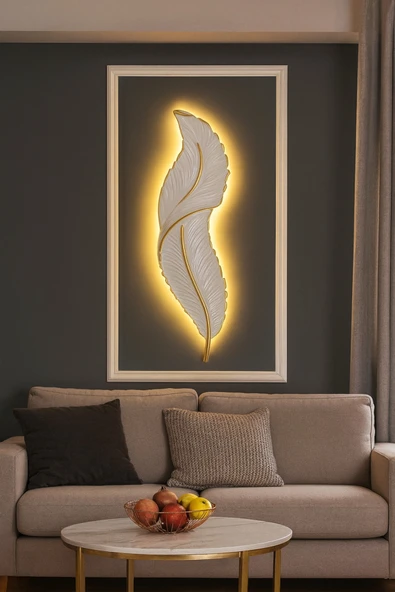 ASZEN Tüy aplik pilli recinedir Ebat (50*14) ürün görseli 1