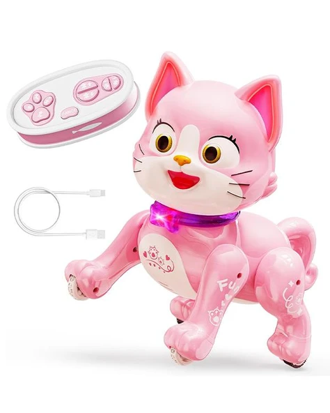 Sunmir Toys Exquisite Pets Pembe Kedi SM09F - Resim 2