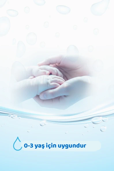 Giggles Pure Water Bebek Islak Havlusu %99 Saf Su Mendil 3 paket 150 Adet - Resim 4