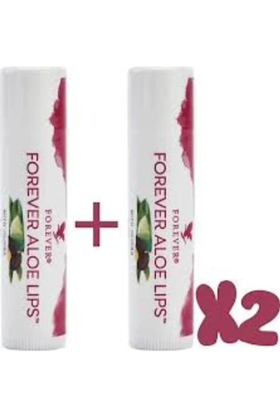 Forever Living Aleo Lips Dudak Koruyucu ve Nemlendirici Krem - Lips Stick 2'li - Resim 3