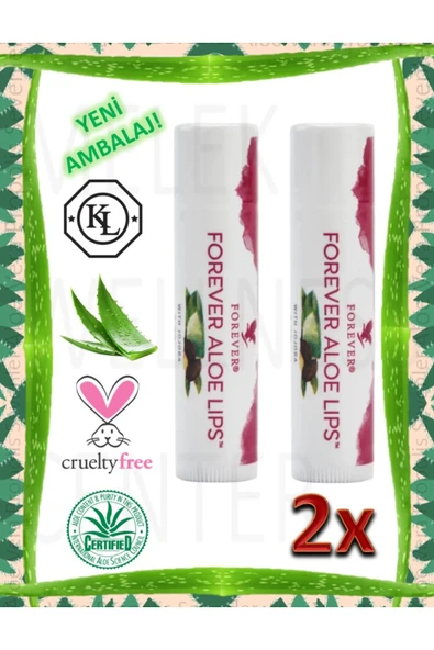 Forever Living Forever Aloe Lips - 2 Adet Barkodlu Faturalı Ürün ürün görseli