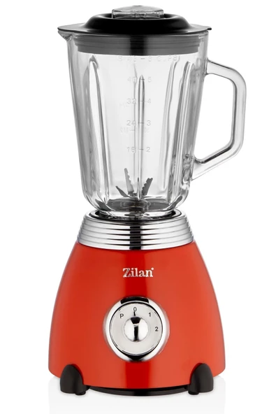 Zln7057 | Retro Stand Blender | 1,5 L | 500 W | Retro Şıklığı - Resim 5