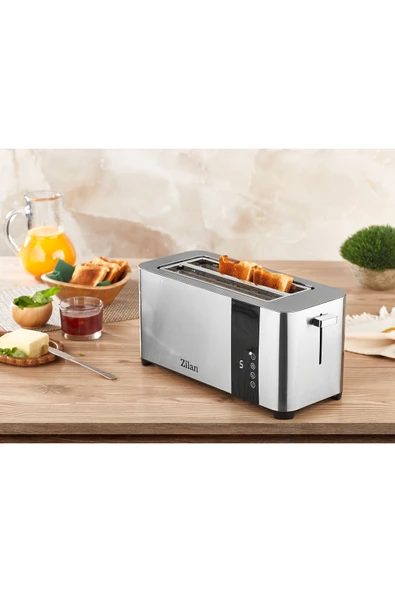 Zln6234 Dijital Ekmek Kızartma Makinesi | Yeniden Isıtma Ve Buz Çözme | 1400w ürün görseli