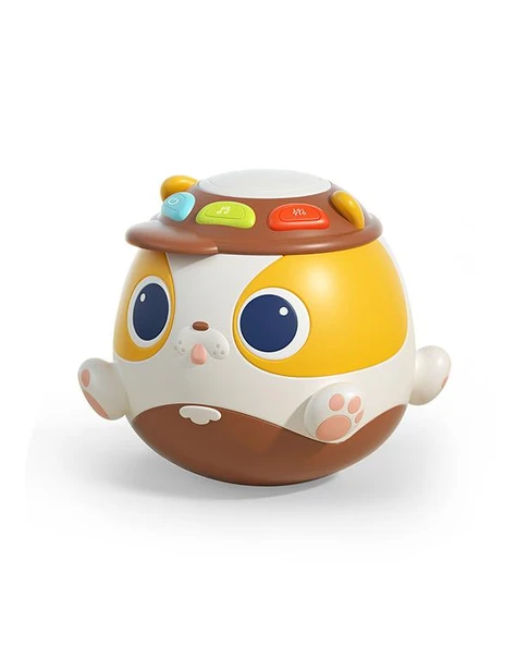 Babycim Hacıyatmaz Sevimli Davul Kahverengi - Resim 2