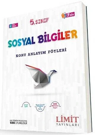 Limit 5.Sınıf Sosyal Bilgiler Konu Anlatım Föyleri ürün görseli