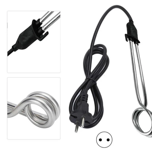 Şahnet 1500 Watt Daldırmalı Elektrikli Su Isıtıcısı Taşınabilir - 5