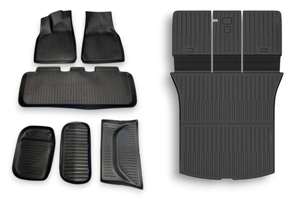 TESLA MODEL Y JUNİPER İÇİN UYUMLU 7 PARÇA PASPAS VE HAVUZ SETİ ürün görseli 1