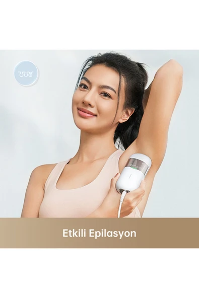 Dreame D1186 Lazer Epilasyon Beyaz (Dreame Türkiye Garantili) - Resim 2