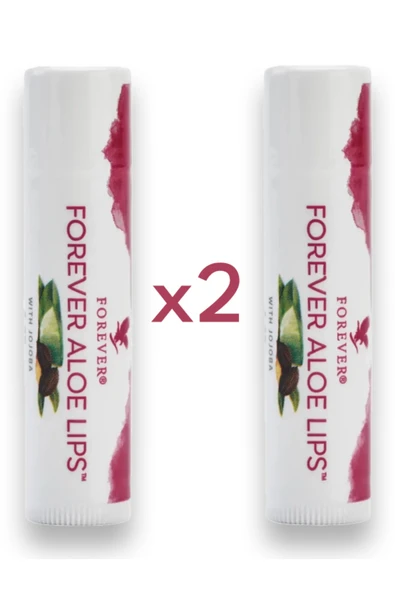 Forever Living Aleo Lips Dudak Koruyucu ve Nemlendirici Krem - Lips Stick 2'li ürün görseli