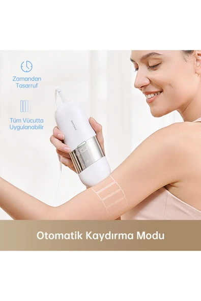 Dreame D1186 Lazer Epilasyon Beyaz (Dreame Türkiye Garantili) - Resim 5