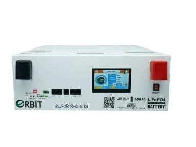 ORBİT 48 V 100 Ah LiFePO4 Akü-Ekranlı-Metal Kasa ürün görseli