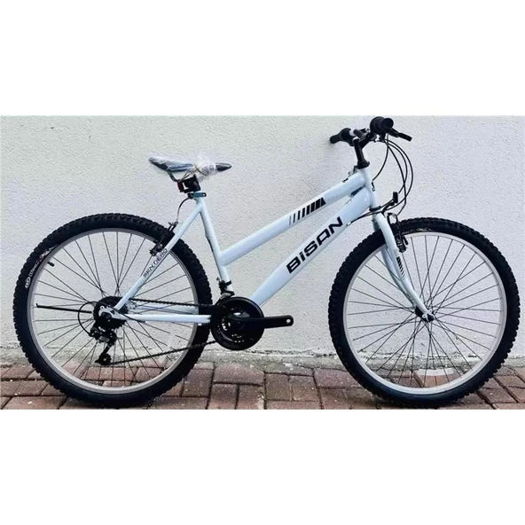 Bisan Sentıero Dağ Bisikleti 42Cm V 24 Jant 21 Vites Buz Mavi Siyah ürün görseli 1