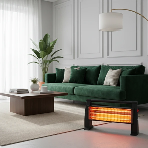Zenon Quartz Isıtıcı 1500 Watt LX-2820 - Resim 2
