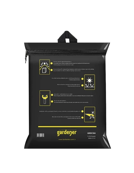 Gardener GRDC304 Masa Takımı Koruma Örtüsü / Kılıfı PE (160 cm x 160 cm x 90 cm) - Resim 2