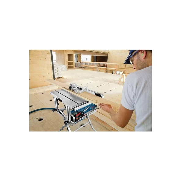 Bosch GTS 10 J Tezgah Tipi 1800 W Daire Testere - Resim 4