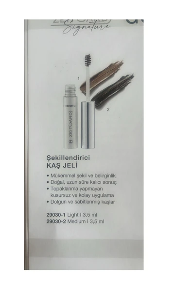 LR Signature zeitgard kaş şekillendirici(eyebrow) light - Resim 2