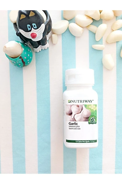 Nutriway Sarımsak Içeren Takviye Edici Gıda Garlic 120 Tablet - Resim 2