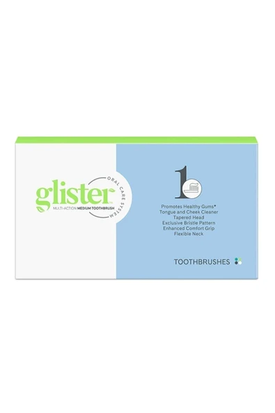 GLİSTER Amway Multi-action yumuşak Uçlu 4'lü Diş Fırçası ürün görseli