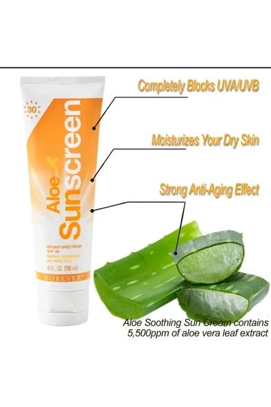 Forever Living FOREVER Aloe Sunscreen - Resim 2