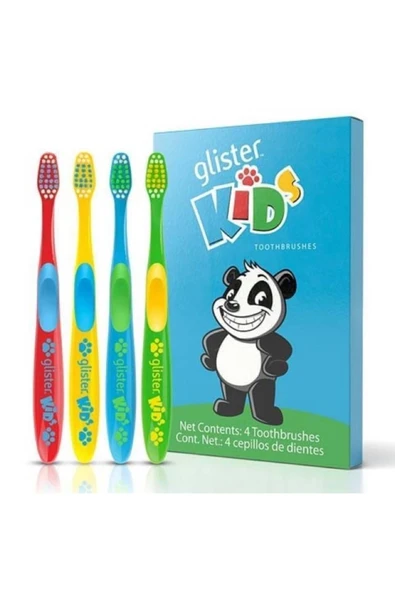 Amway Glister Kids Tooth Brushes Çocuk Diş Fırçası 4 Lü Paket ürün görseli