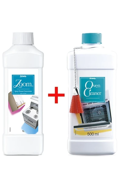 amway home Yağlı Yüzeyler Için Konsantre Sprey Temizleyici Zoom Ve Jel Fırın Temizleyici 1 litre + 500 ml ürün görseli