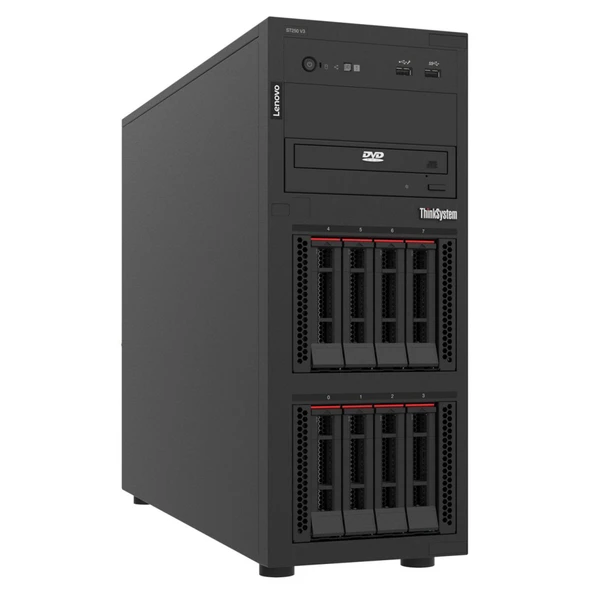Lenovo ThinkSystem ST250 V3 7DCEA02WEA E-2436 32GB 4U Tower Sunucu ürün görseli