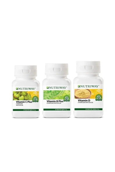 Amway Nutriway Corona Korunma Vitamin Seti, C, D Ve B Plus ürün görseli