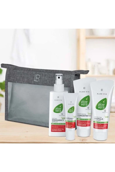LR Fermente Aloe Via Aloe Vera Special Care Box ( Acil Durum Seti) Ilk Yardım Spreyi 150ml Dir ürün görseli