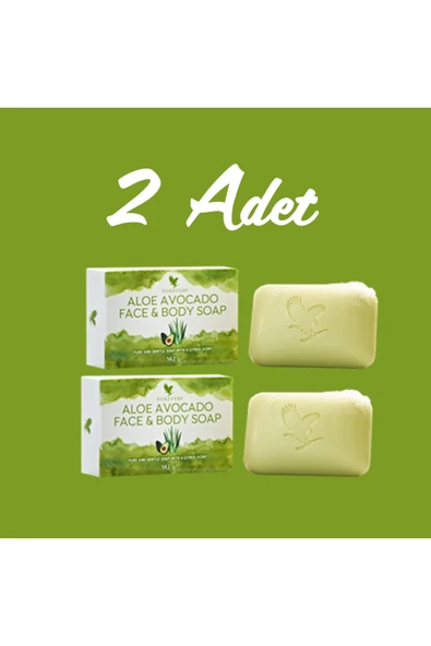 Forever Living Avocado Face & Body Soap 2 Adet ürün görseli