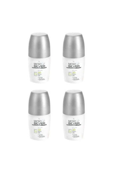 LR Microsilver Plus Saf Gümüş Deo Roll-on 50 Ml 4'lü Set ürün görseli