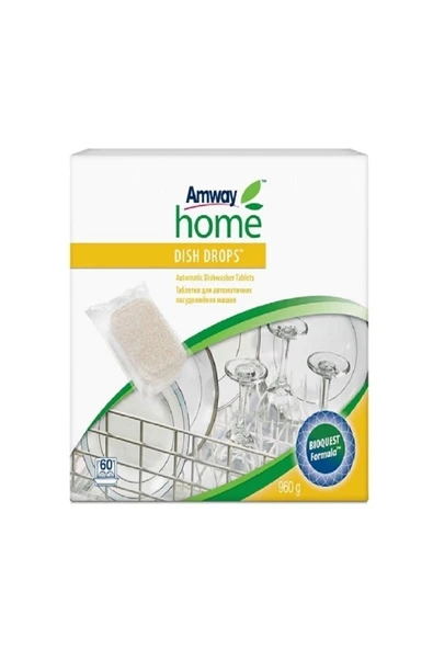 amway home Bulaşık Makinesi için Tablet Deterjan Amway Home™ DISH DROPS™ (60 Tablet) ürün görseli
