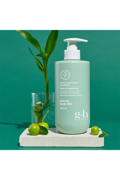 G&h Refresh Cildin Sağlıklı ve Canlı Gözükmesini Sağlayan Vegan Vücut Sütü ürün görseli