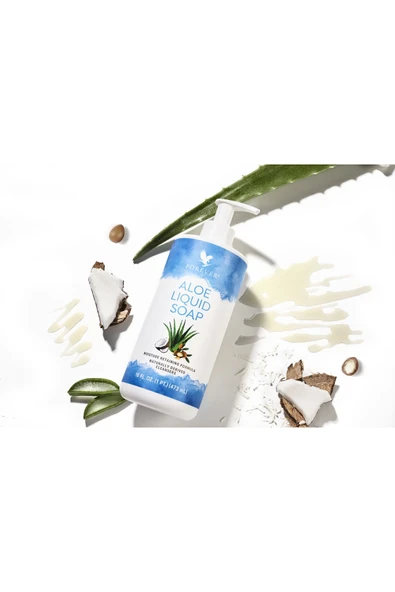 Forever Living Aloe Veralı Aloe Liquid Soap Aloe Veralı Likit Sabun - Resim 3