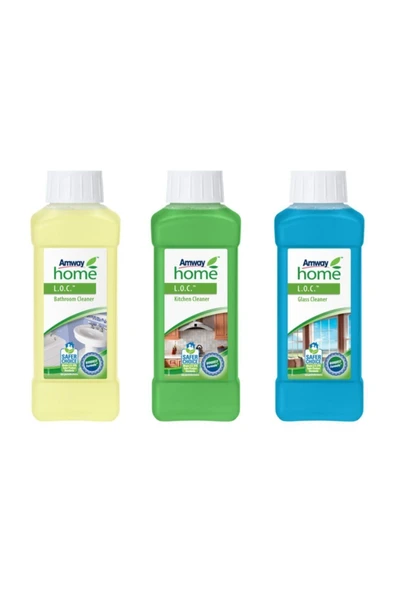 Amway Genel Yüzey Temizlik Seti-banyo-mutfak-cam Home™ L.o.c.™ 3x500ml ürün görseli