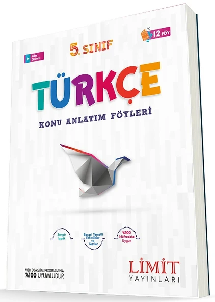 Limit 5.Sınıf Türkçe Konu Anlatım Föyleri ürün görseli