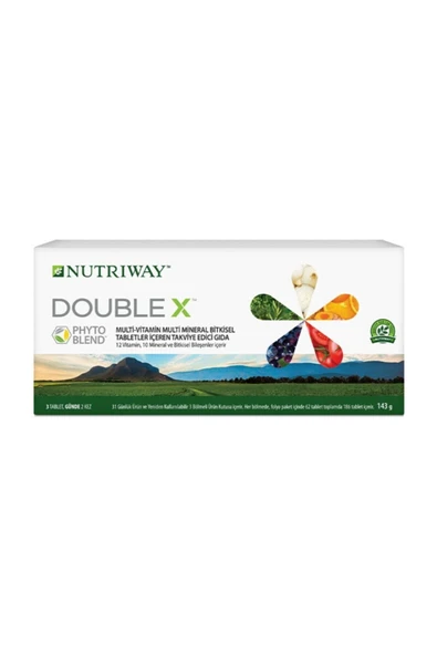 Nutriway Double X Yedek Paket (62 Günlük Yedek Ürün) Nutrıway™ (372 Tablet) - Resim 2
