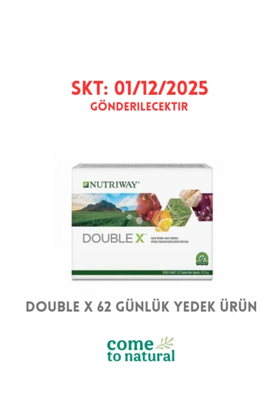 Nutriway Double X Yedek Paket (62 günlük yedek ürün) Nutriway™ SKT 12/25 ürün görseli