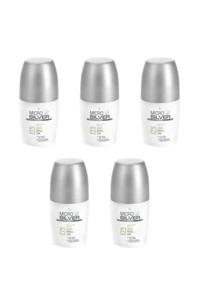 LR Microsilver Plus Saf Gümüş Deo Roll-on 50 Ml 5'li Set ürün görseli