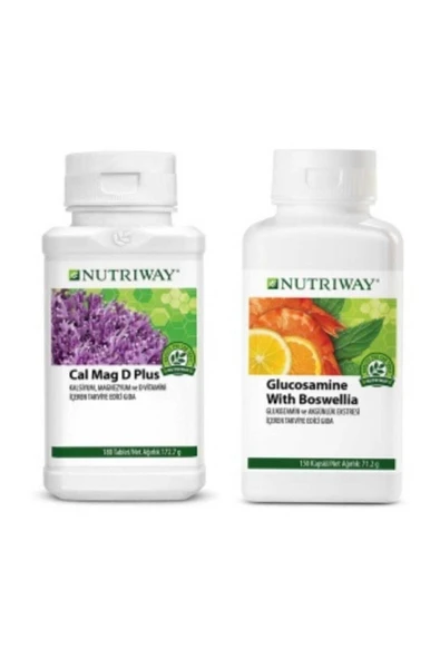 Amway Nutrıway™ Calcium Magnesium D Plus Ve Glucosamine ürün görseli