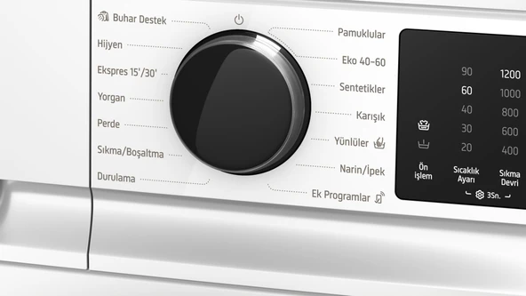 Profilo CGK242Z0TR A Enerji Sınıfı 9 Kg 1200 Devir Çamaşır Makinesi - Resim 7