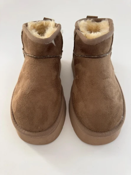 PLATFORM TABAN KÜRKLÜ KADIN BOT VİZON - Resim 2