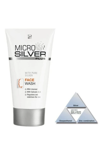 LR Microsilver Plus Yüz Yıkama Kremi 150 ml Face Wash - Resim 2